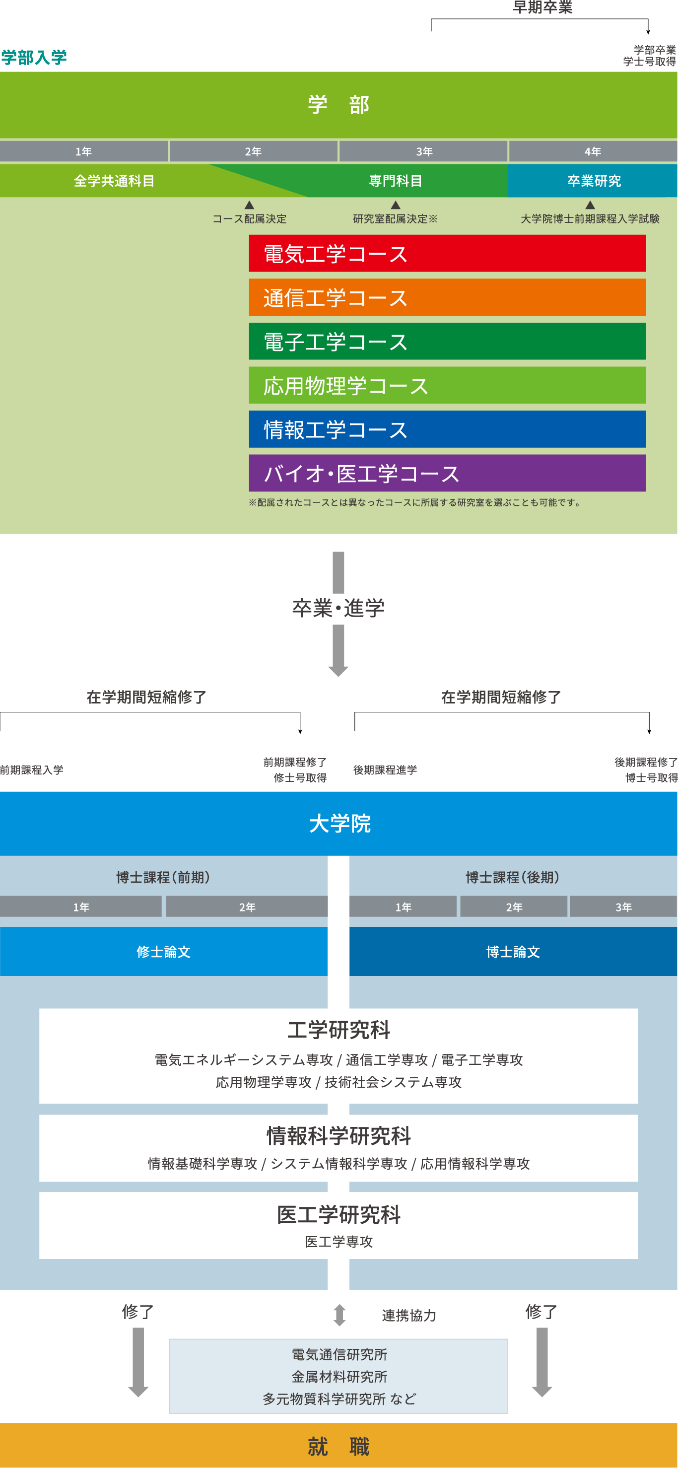 教育プログラムと教育研究環境